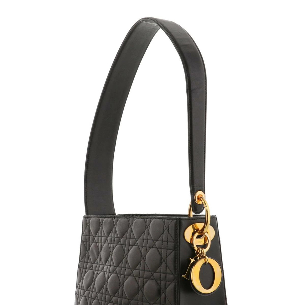 Christian Dior Cannage Shoulder Bag Messenger Black - Picture 3 of 6
